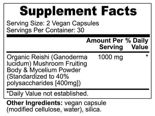 Reishi Mushroom Superior Strength